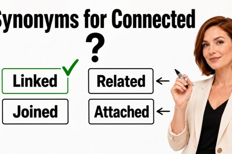 46+ Synonyms for Connected: Strong Word Choices & Examples