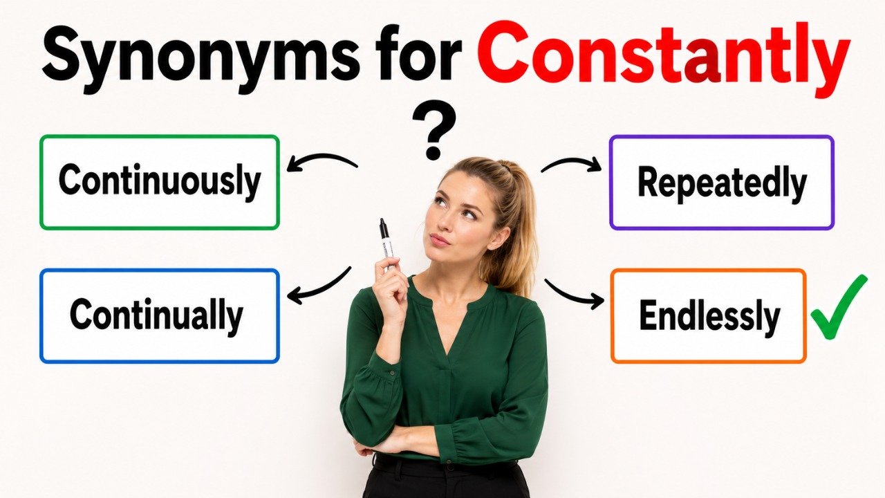 synonyms for constantly