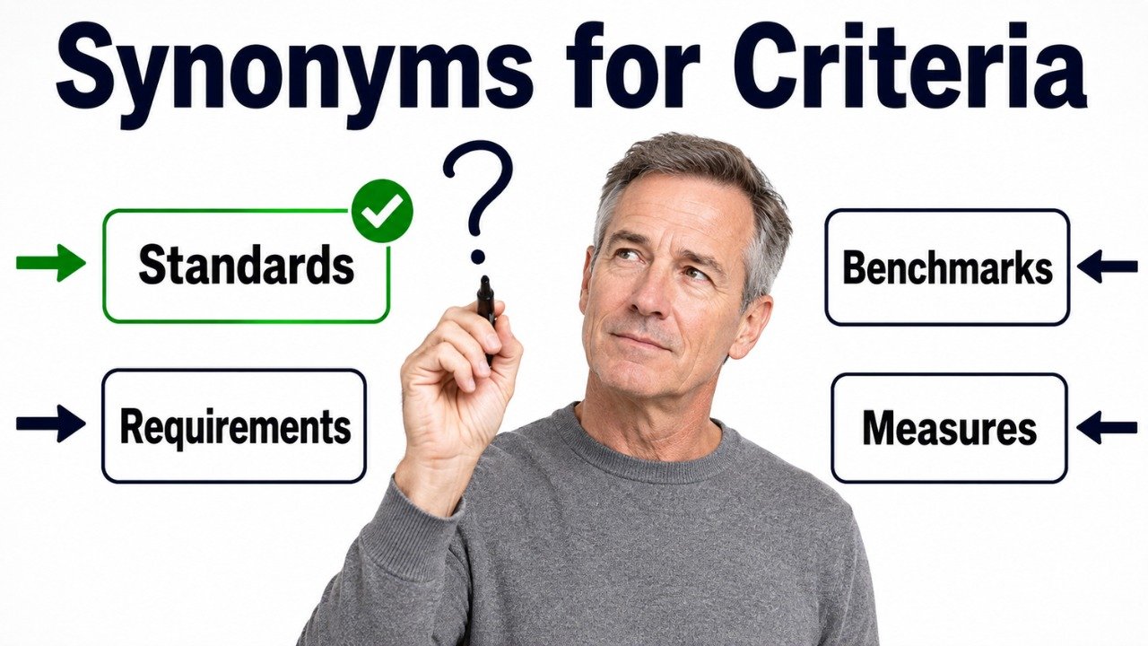 synonyms for criteria