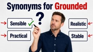 synonyms for grounded