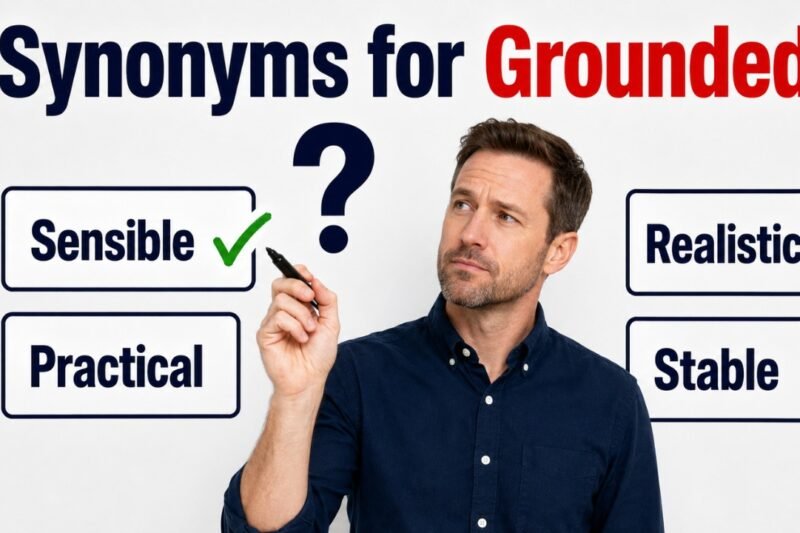 40+ Synonyms for Grounded: Usage, Context & Examples