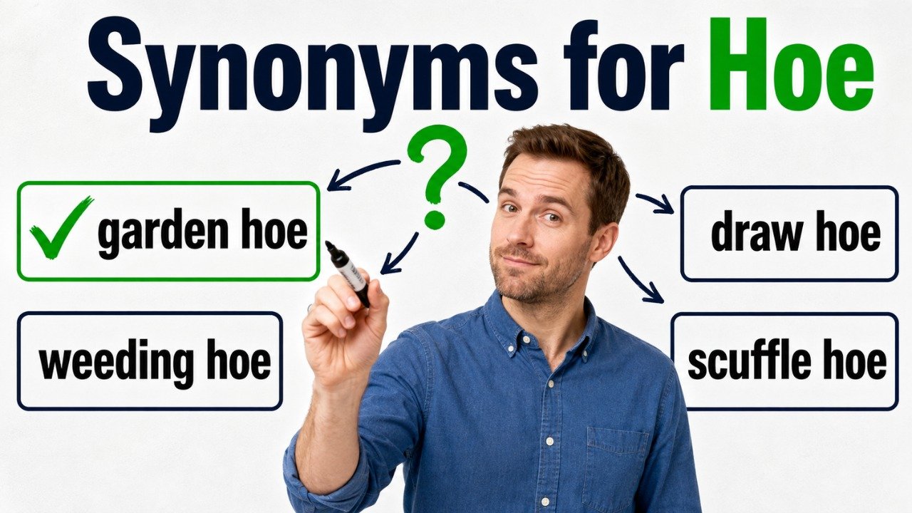 synonyms for hoe