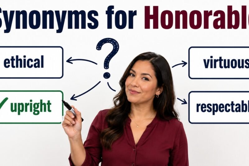 40+ Synonyms for Honorable: Meanings, Uses & Word Choices