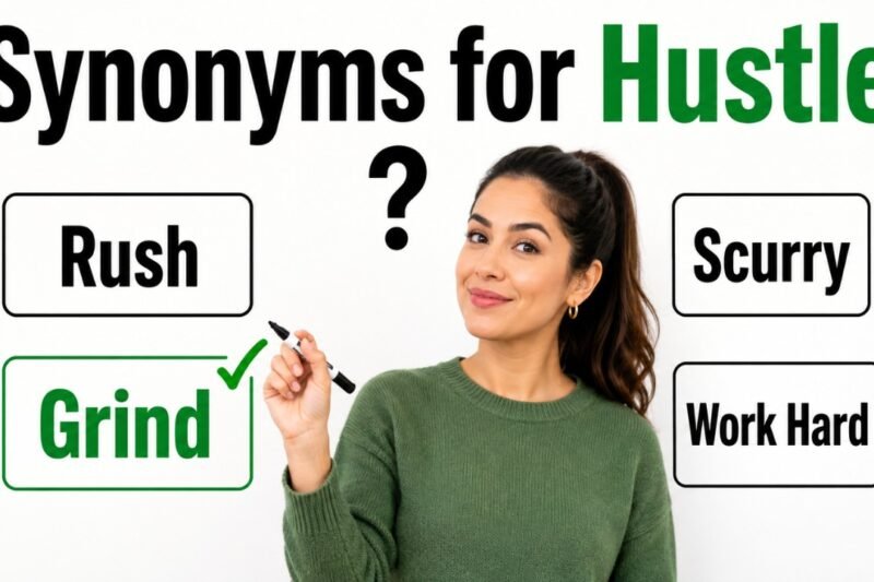 40+ Synonyms for Hustle: Meanings, Uses & Word Choices