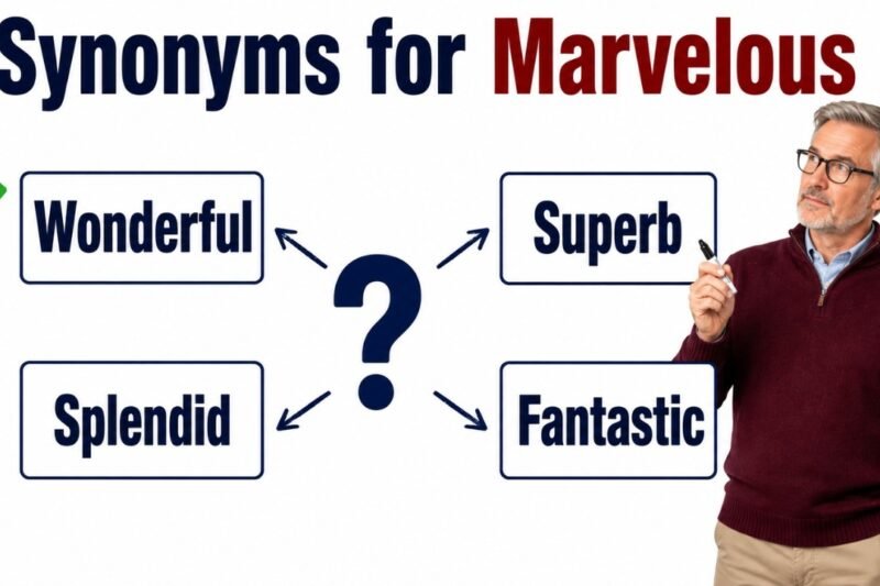 44+ Synonyms for Marvelous: Meaning, Examples & Best Uses