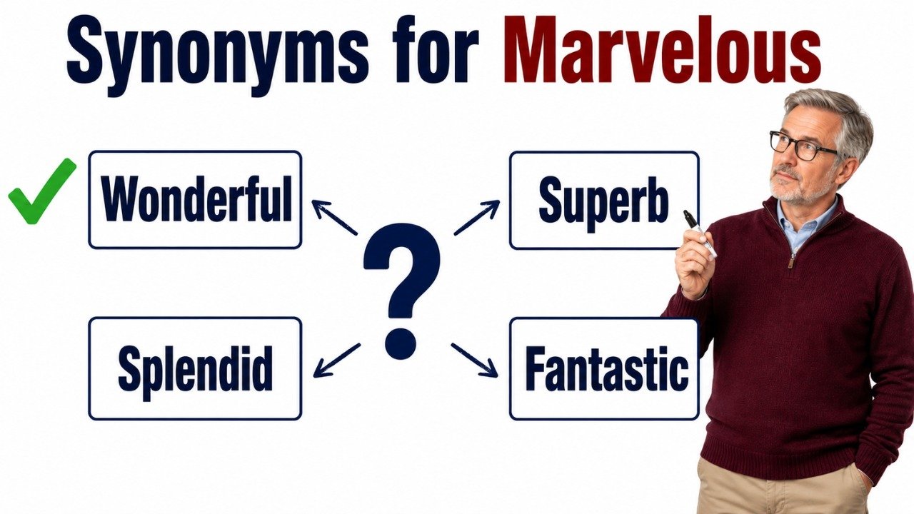 synonyms for marvelous
