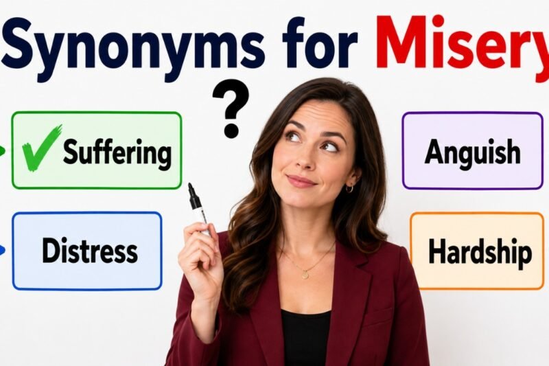 44+ Synonyms for Misery: Meanings, Uses & Word Choices