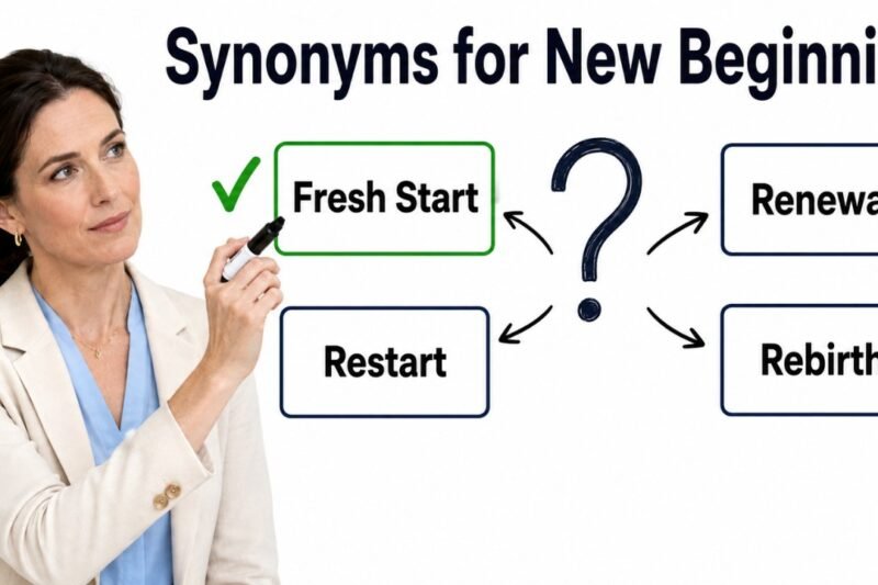 46+ Synonyms for New Beginning: Usage, Context & Examples