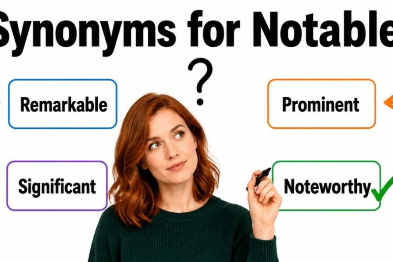 38+ Synonyms for Notable: Meanings, Uses & Word Choices