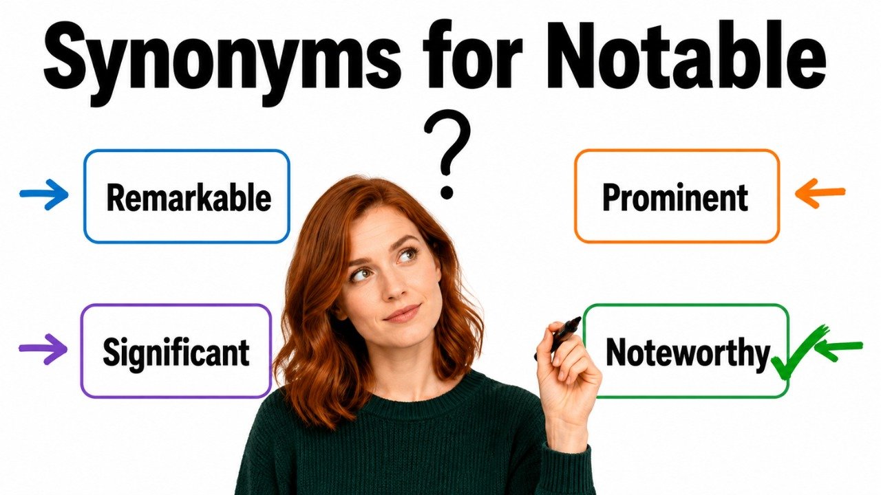 synonyms for notable