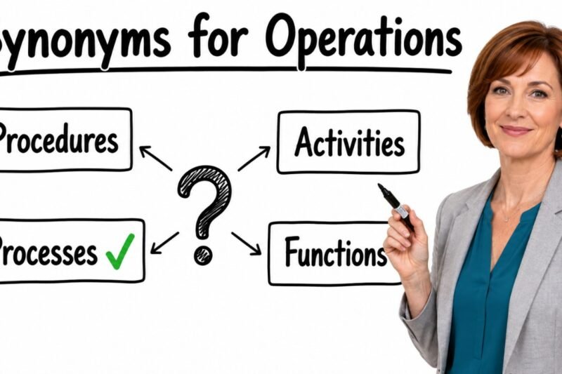 40+ Synonyms for Operations: Strong Word Choices & Examples