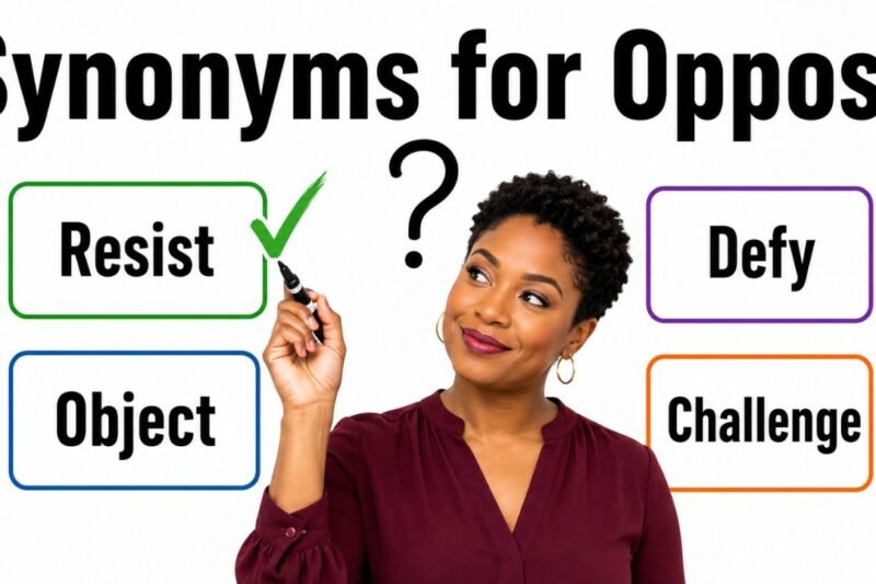 44+ Synonyms for Oppose: Strong Word Choices & Examples