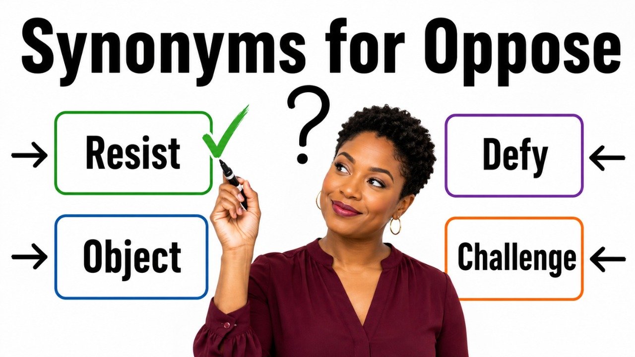 Synonyms for Oppose