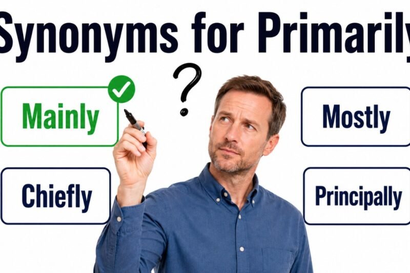 36+ Synonyms for Primarily: Meaning, Examples & Best Uses