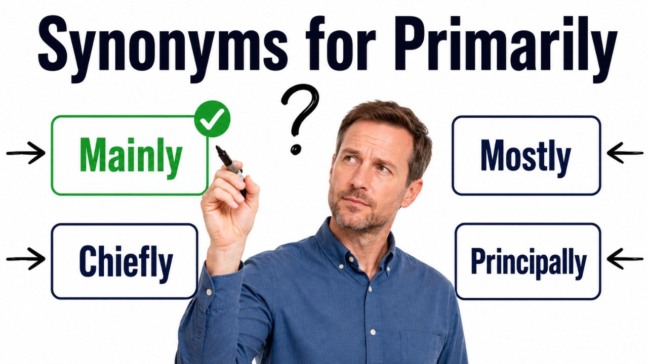 synonyms for primarily