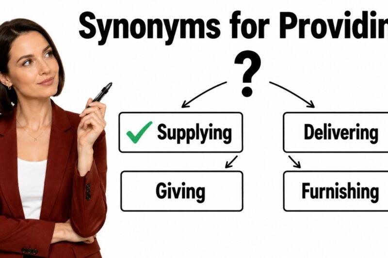 45+ Synonyms for Providing: Usage, Context & Examples
