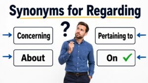 synonyms for regarding