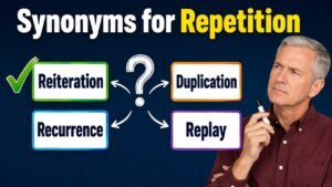 synonyms for repetition