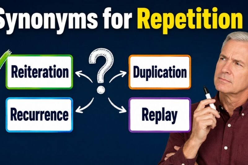 40+ Synonyms for Repetition: Meaning, Examples & Best Uses