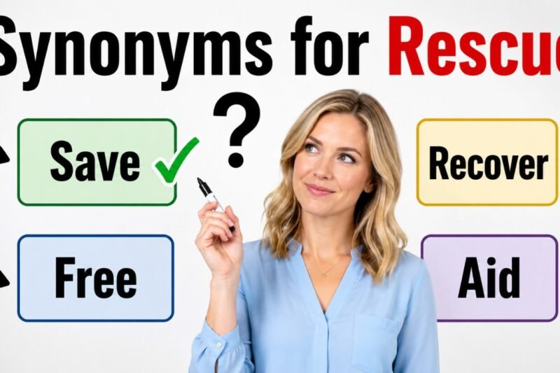 30+ Synonyms for Rescue: Meanings, Context & Clear Examples