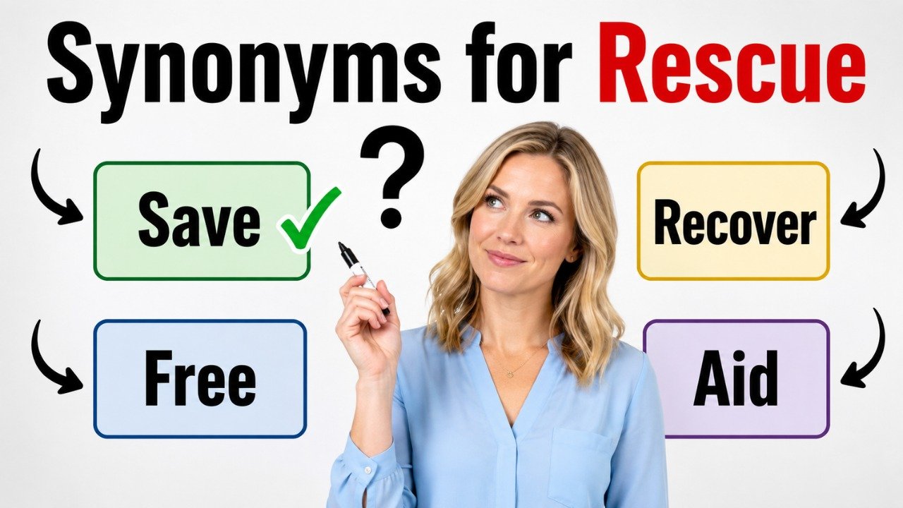 synonyms for rescue
