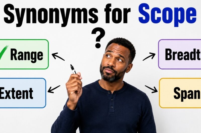 30+ Synonyms for Scope: Meanings, Context & Clear Examples
