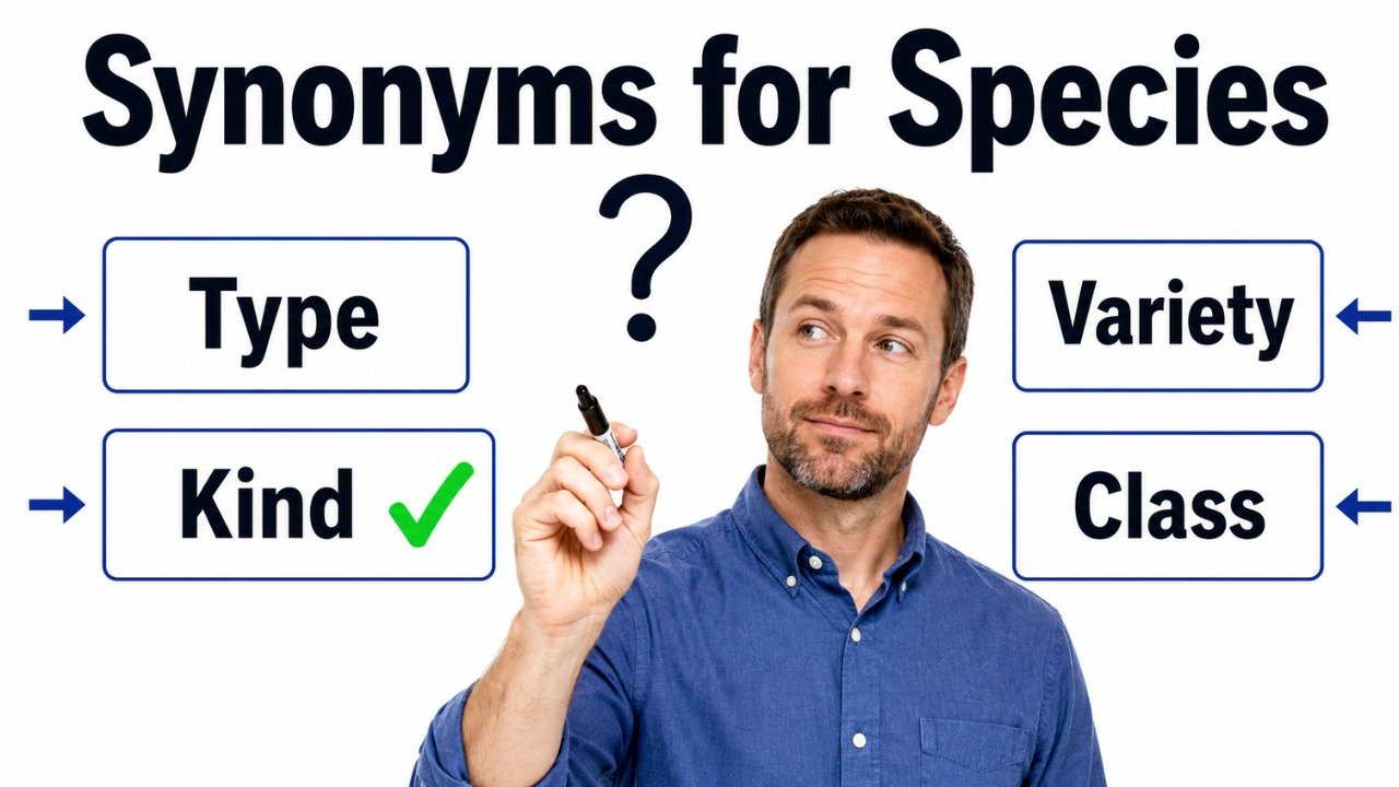 synonyms for species