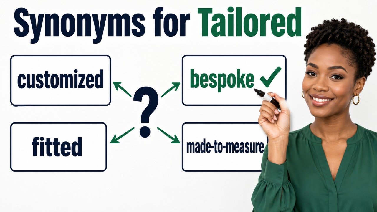 synonyms for tailored