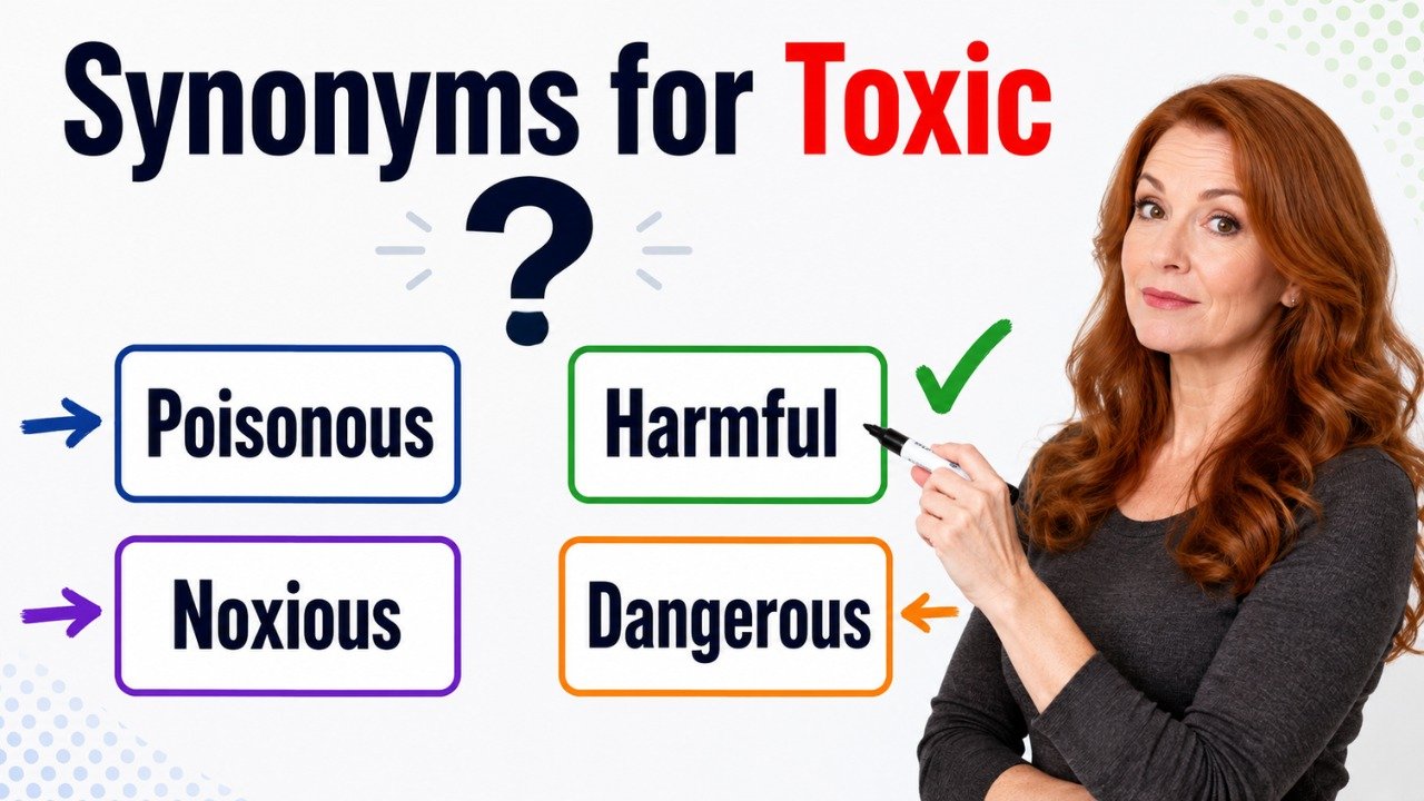 synonyms for toxic