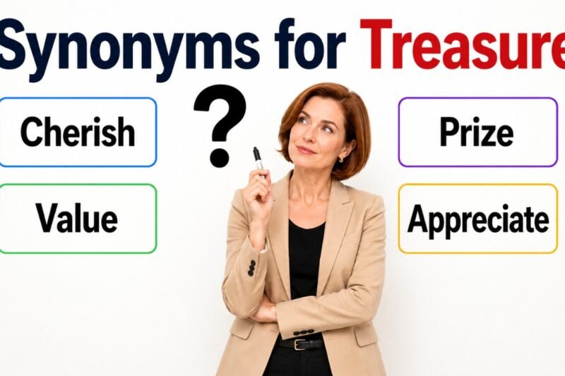 44+ Synonyms for Treasure: Strong Word Choices & Example