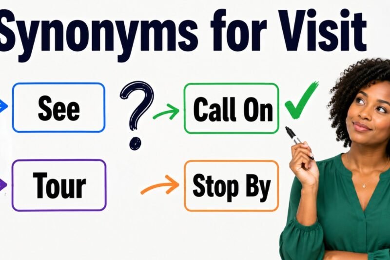 35+ Synonyms for Visit: Meanings, Context & Clear Examples