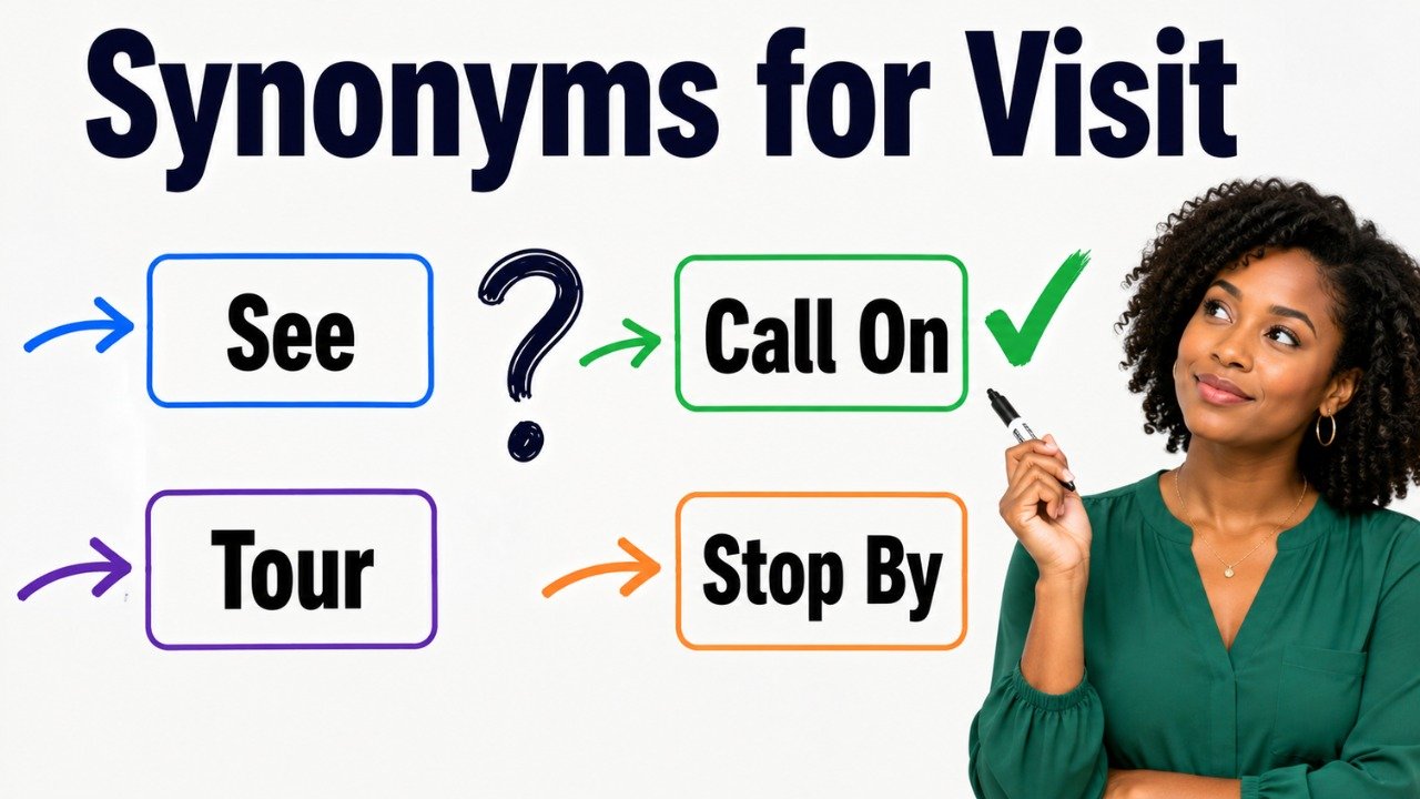 synonyms for visit